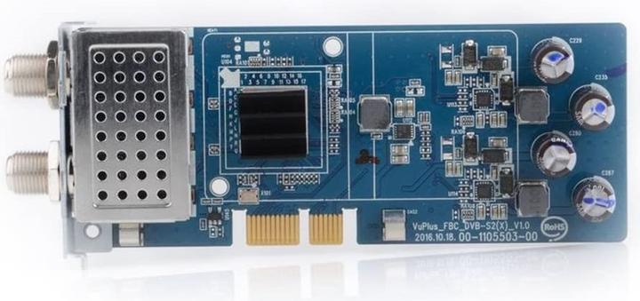 Productafbeelding Vu+ DVB-S2 /S2X FBC Twin Tuner Duo (8 GB, 2x DVB-S2X, CI+ slot)