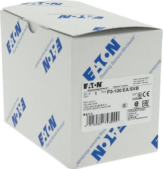 Produktbild Eaton Trennschalter 100A 3-polig (M5)