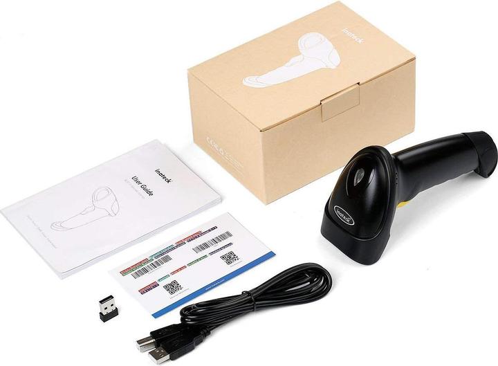 Immagine prodotto Inateck Barcodescanner 50 black (BCST-50 black) (Codici a barre 1D, Codici a barre 2D)