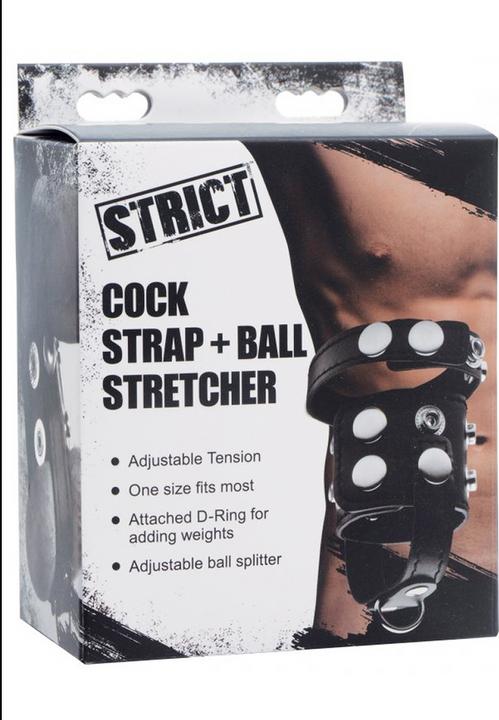 Image du produit XR Brands Courroie de bite et tendeur de boule (5.70 cm)