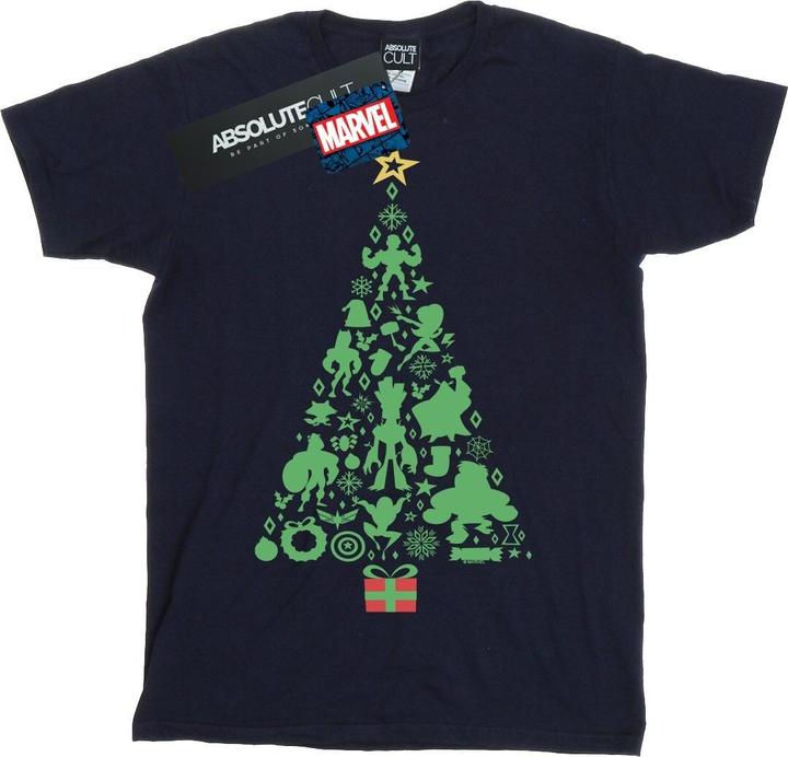 Avengers Christmas Tree TShirt (4XL)