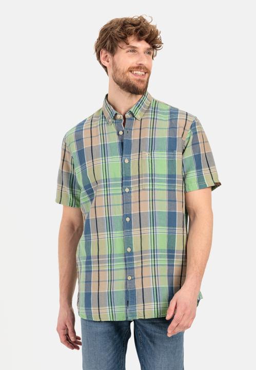 Immagine prodotto Camel Active Camicia a quadri in misto lino (L)