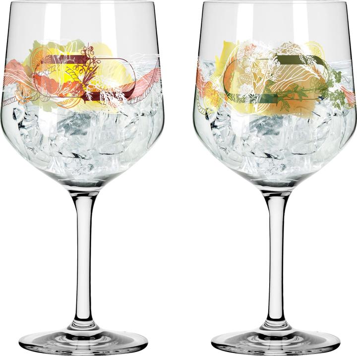 Actual product image Ritzenhoff Set of 2 gin goblets Botanic Lights (7 dl, 2 x, Gin glasses)
