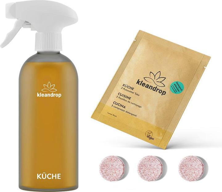 Kleandrop Starter Set Detergente per la cucina