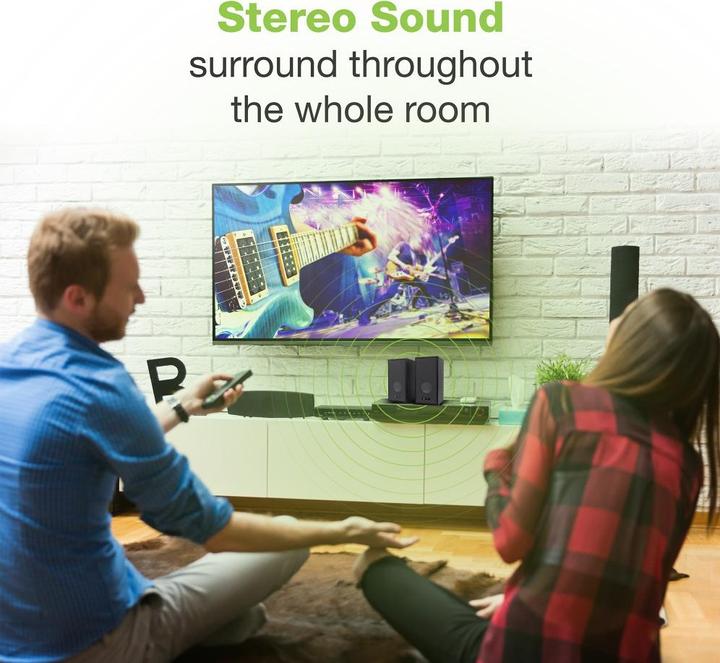 Produktbild Techly Wooden Speaker Set for Notebook