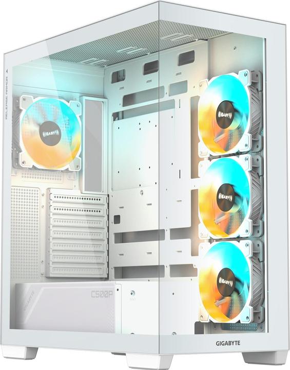 Actual product image Gigabyte C500 Panoramic Stealth Ice (ATX)