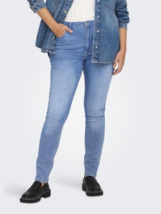 Produktbild Only CARFOREVER Hohe Taille Skinny Fit Jeans Skinny Jeans (W42/L32)