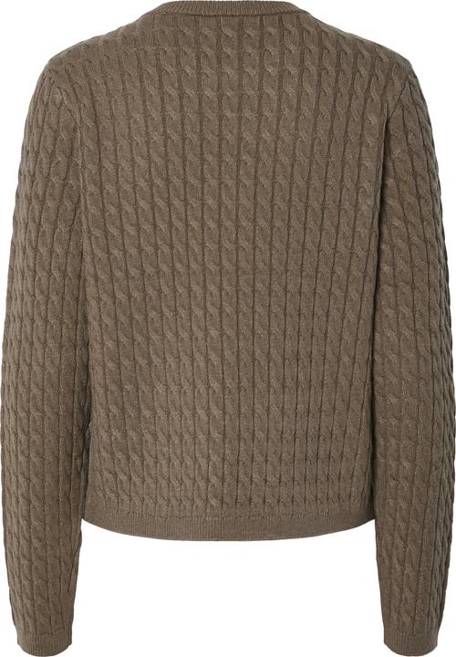 Produktbild Pieces Pcfia Ls Cable Knit Noos Bc (M)