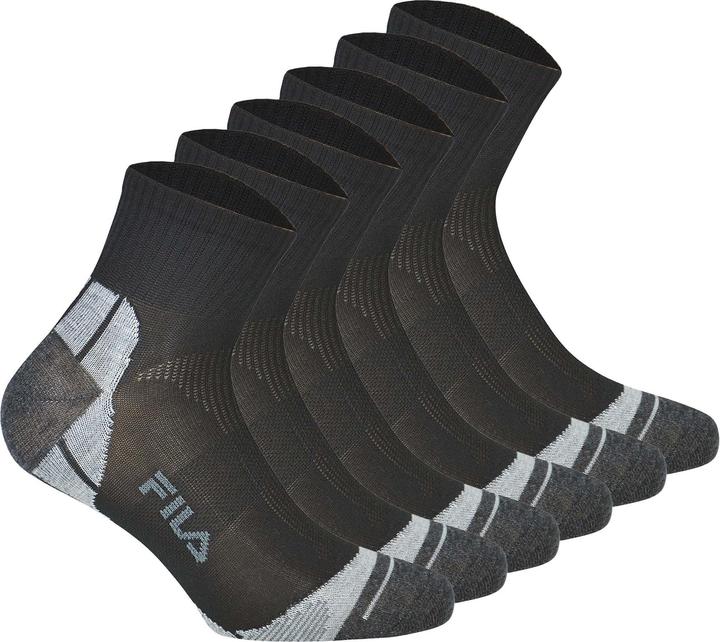 Produktbild FILA Quarter Unisex Socks Multisport 3p (6er Pack, 43 - 46)