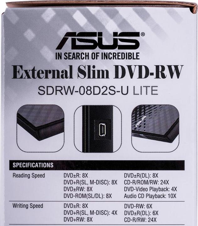 Produktbild ASUS SDRW-08D2S-U Lite (DVD Brenner)
