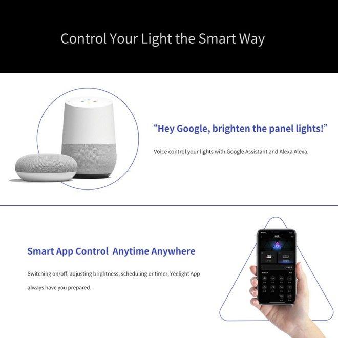 Productafbeelding Yeelight Smart Light Panels Starter Kit (6st) (400 lm)