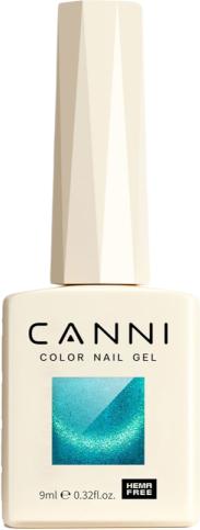 Canni Gellack Cat Eye Hellblau/ 8027 UV/LED (8027 Hellblau, UV-Gel Lack)