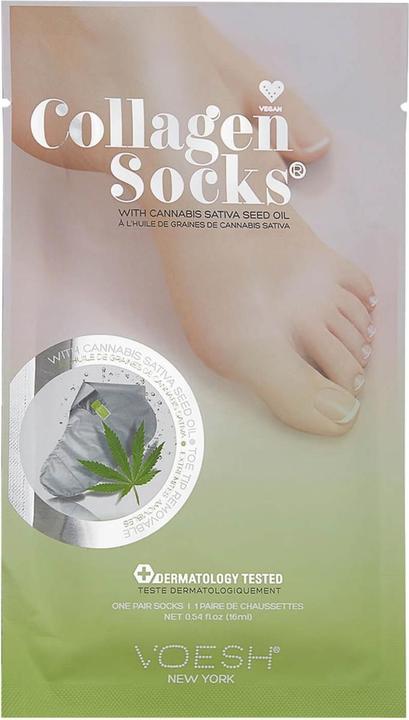 Voesh Collagen Socks Cann Seed Oil (Fussmaske, 1 ml)