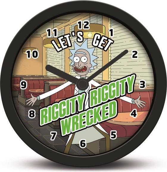 Produktbild Pyramid Orologio Desk Rick and Morty Wrecked Clock 16cm