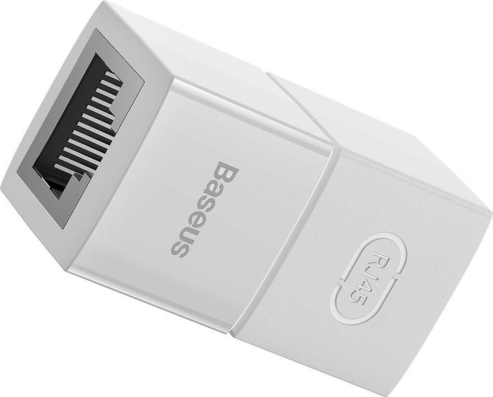Produktbild Baseus Network coupler Ethernet RJ-45 cable connector AirJoy Series 10 pcs - white (RJ45 (1x))