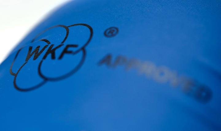 Produktbild adidas Kumite Handschuhe WKF approved blau, 661.22 (S)