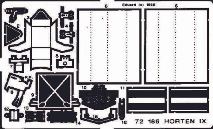 Actual product image Eduard Horten IX/GO 229
