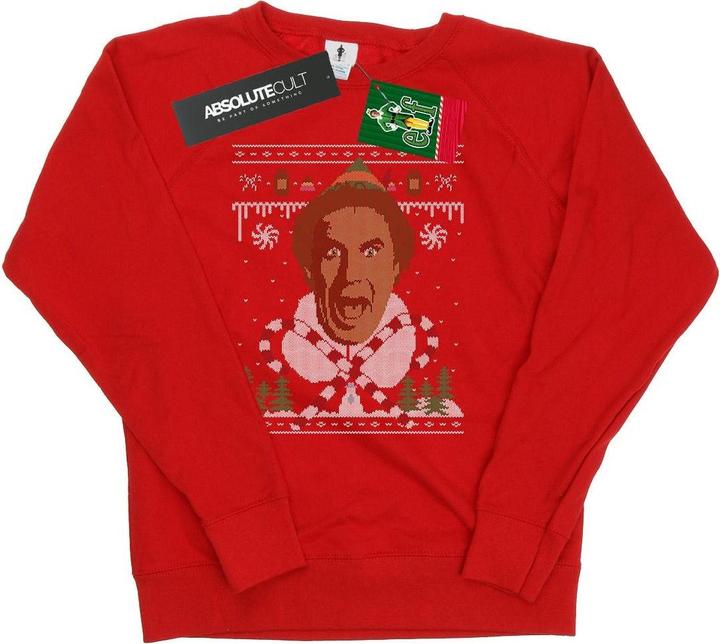 Elf Christmas Fair Isle Sweatshirt (M)