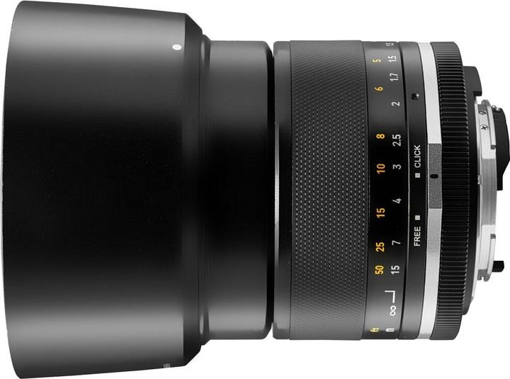 Image du produit Samyang 85mm f/1.4 MK2 Nikon F AE (Nikon F, APS-C / DX, Plein format)
