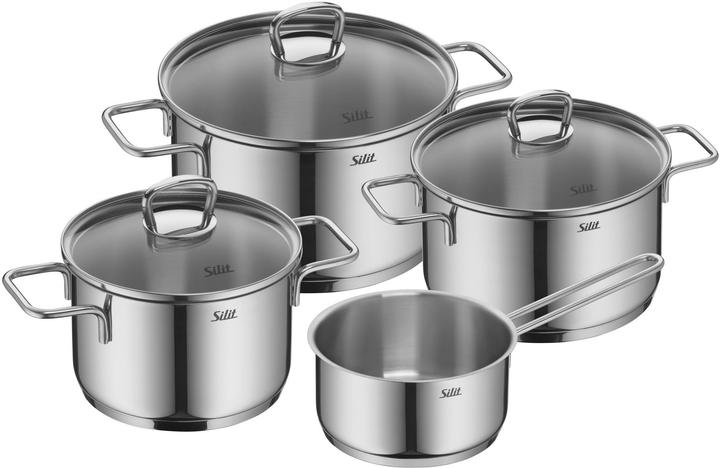 Silit Alicante (24 cm, Pan set + pot set, Stainless steel)