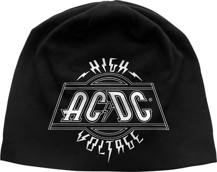 Actual product image AC/DC Unisex Adult High Voltage Beanie (One size)