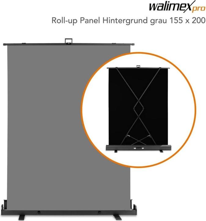 Immagine prodotto Walimex pro per pannello arrotolato sfondo 155x200cm (155 cm, 200 cm)