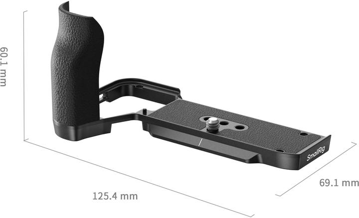 Actual product image SmallRig L-Shape Mount Plate with Silicone Handle 4797 (Grip)