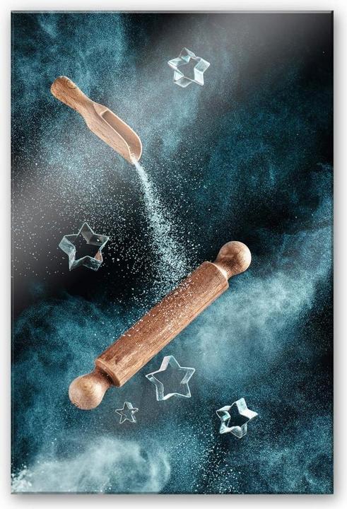 Immagine prodotto Trenddeko Belenko - Pasticcio in cucina: biscotti a forma di stella (70 x 100 cm)