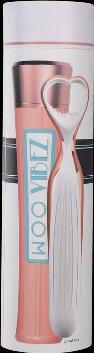 Actual product image Doc Johnson WOO: Rechargeable Silicone Vibe with Case