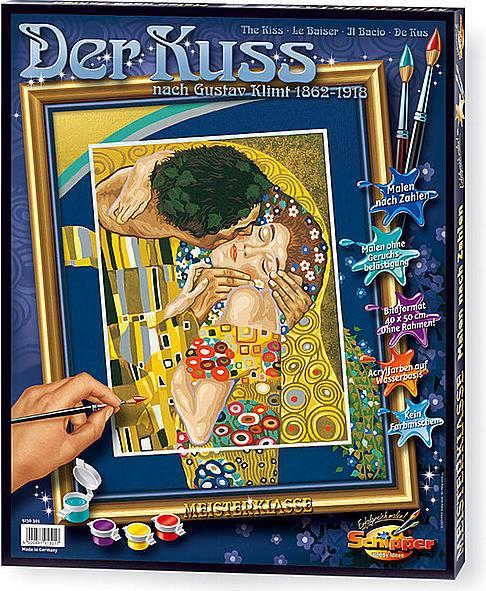 Actual product image Schipper MNZ The kiss after Gustav Klimt