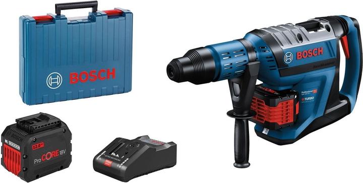 Produktbild Bosch Professional Akku-Bohrhammer BITURBO mit SDS max GBH 18V-45 C, 2 x Akku ProCORE18V 12.0Ah (Akkubetrieb)