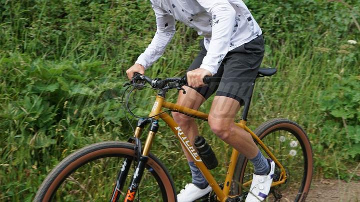 Actual product image Ritchey Ultra MTB frame kit, 27.5+/29", XL/20.5", honey mustard