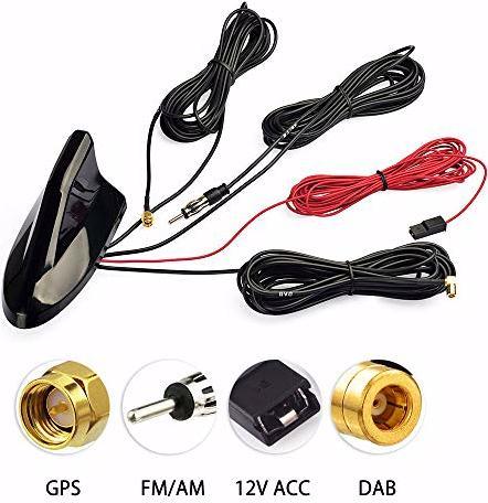 Image du produit Eightwood Antenne DAB/DAB+ pour autoradio