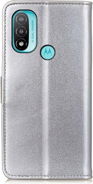 Productafbeelding MU Classic Classic II Lederen Boekomslag Serie (Motorola Moto E20, Motorola Moto E40)
