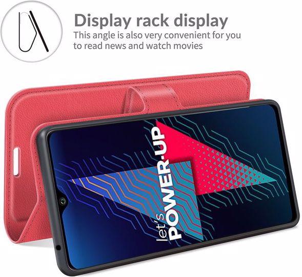 Actual product image MU Classic Litchi Leather Bookcover Series (Wiko Power U30)