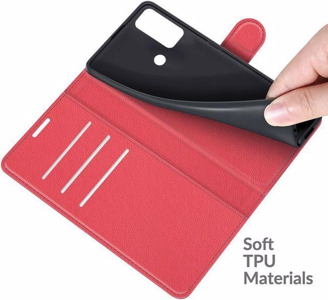Actual product image MU Classic Litchi Leather Bookcover Series (Wiko Power U30)