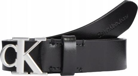 Calvin Klein Round Mono Plaque Lthr Belt 25mm (85)