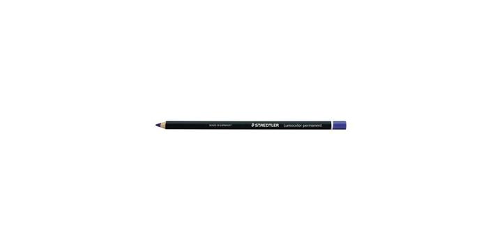 Actual product image Staedtler Lumocolor Permanent - Glasochrom - Marker (Blue, 4.50 mm, 1 x)