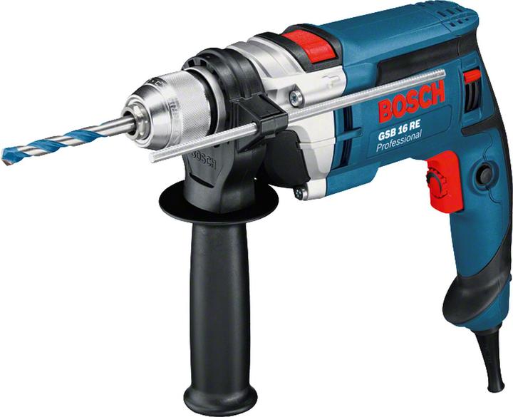 Bosch Professional Schlagbohrmaschine GSB 16 RE, mit Handwerkerkoffer (Netzbetrieb)