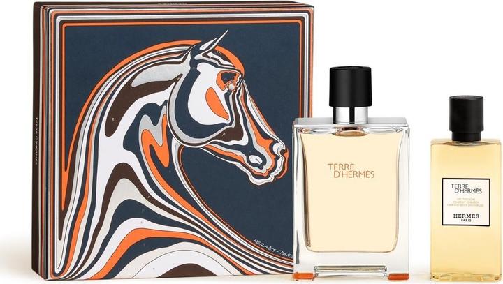 Actual product image Hermès Herms Terre D'Herms Parfum 100 ml + Parfum 15 ml + AS 40 ml (Herren) (Eau de toilette, 155 ml)