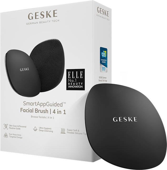 Immagine prodotto Konjac Sponge Szczoteczka do czyszczenia twarzy 4w1 Geske z Aplikacją (szary)