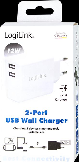 Actual product image LogiLink USB socket adapter (12 W)