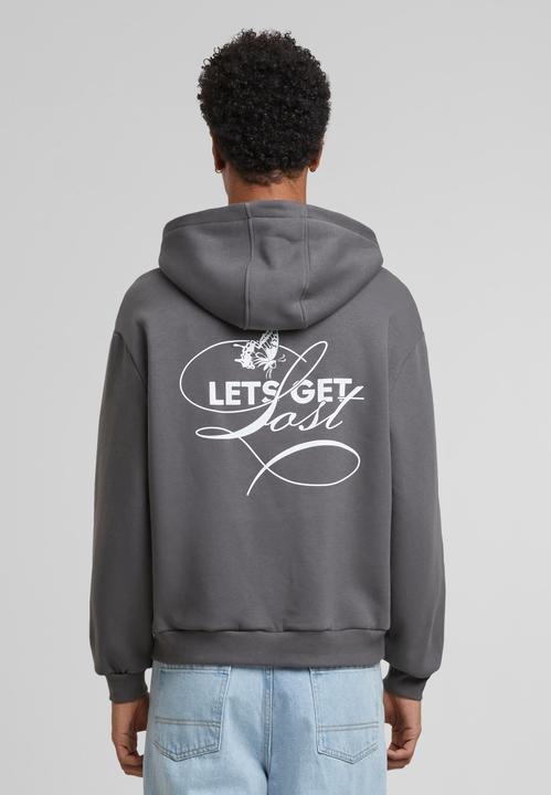 Immagine prodotto Urban Classics Felpa con cappuccio con zip di lana di Upscale Let's Get Lost - 178995 (S)