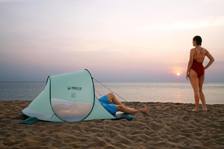 Actual product image Bestway 68107 Beach tent (beach tent, 1.12 kg, 2 persons)
