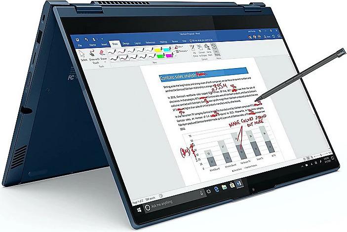 Produktbild Lenovo ThinkBook 14s Yoga (14", Intel Core i5-1135G7, 16 GB, 512 GB, DE)