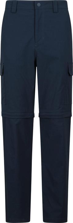 Actual product image Mountain Warehouse Mens Delta Stretch Zip-Off Regular Cargo Trousers (32)