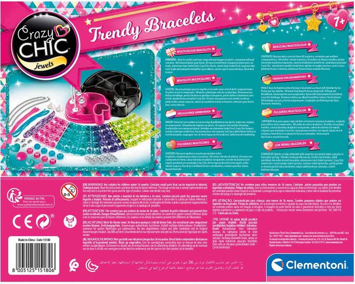 Produktbild Clementoni Crazy Chic - Ringarmband