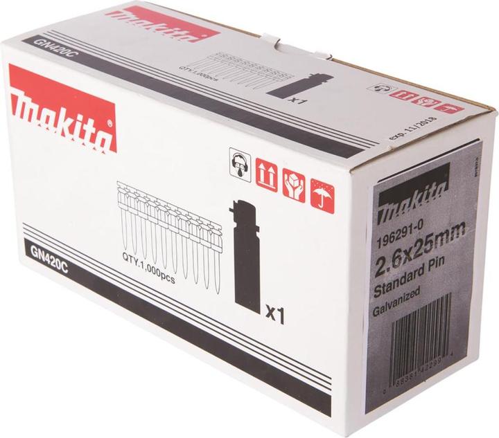 Actual product image Makita FUEL CELL AND PIN 2.6X25 1000PCS