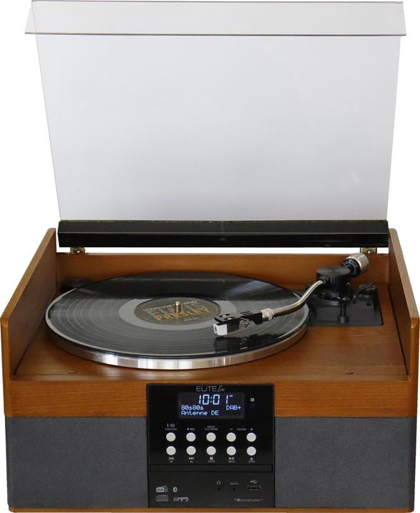 Actual product image Soundmaster PL910 (Record player, Bluetooth, CD player, 1x 10 W)