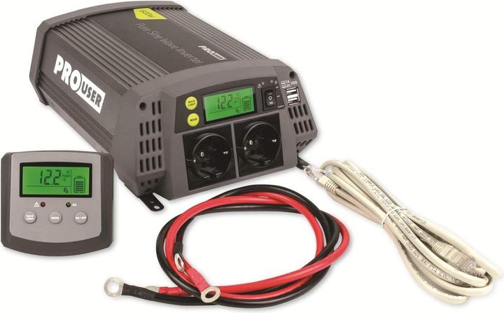 Produktbild ProUser Wechselrichter Sinus PSI600 600 W 12 V/DC